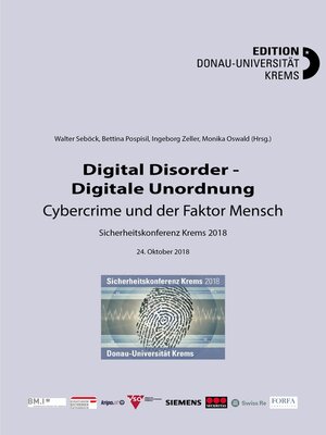 cover image of Digital Disorder--Digitale Unordnung. Cybercrime und der Faktor Mensch
